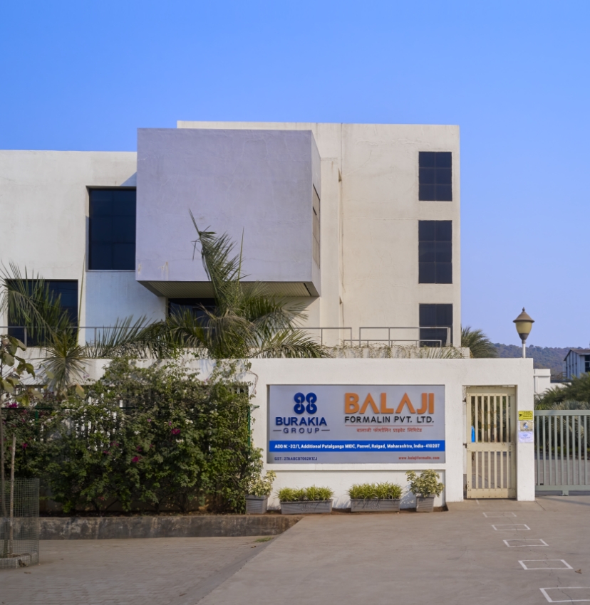 India's largest ParaFormaldehyde manufacturer Balaji Formalin is a part of Burakia Group 